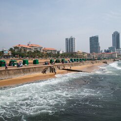 Colombo seafront Colombo seafront